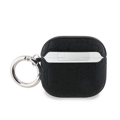 Airpods 4 Kılıf Karl Lagerfeld orijinal Lisanslı Monogram Silikon Kılıf