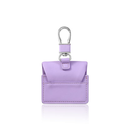 Airpods 4 Kılıf PU Deri Çanta Tasarımlı Taşlı Pynana Sugar Cube Serisi Kılıf