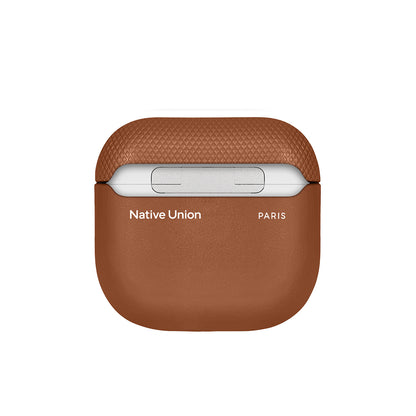 AirPods 4 Kılıf Qi M-Safe Şarj Özellikli Native Union RE Classic Serisi Suni Deri Kılıf