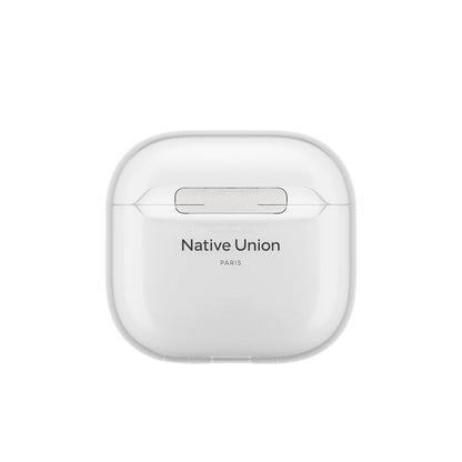 AirPods 4 Kılıf Qi M-Safe Şarj Özellikli Native Union RE Clear Serisi Silikon Kılıf