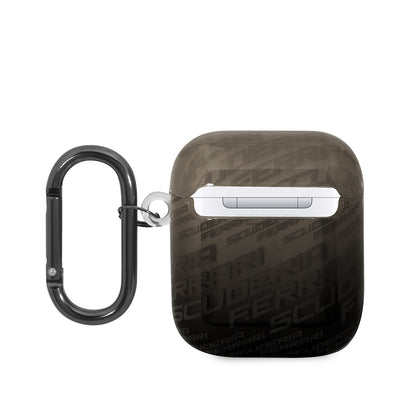 Airpods Kılıf Ferrari Orijinal Lisanslı IML Baskılı Klasik Logolu SF Desenli TPU Kılıf