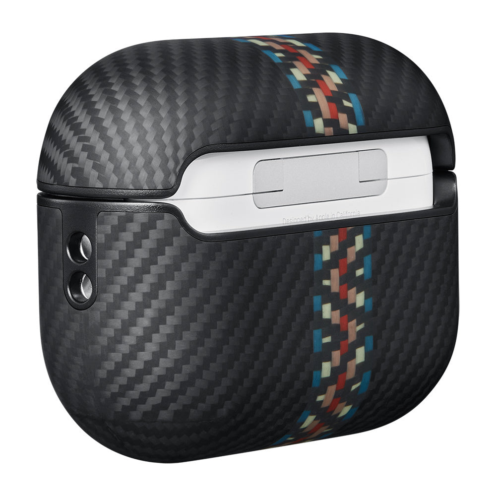 Airpods Pro 2 Kılıf 600D Aramid Fiber Pitaka Orchestra Serisi Rhapsody Kılıf