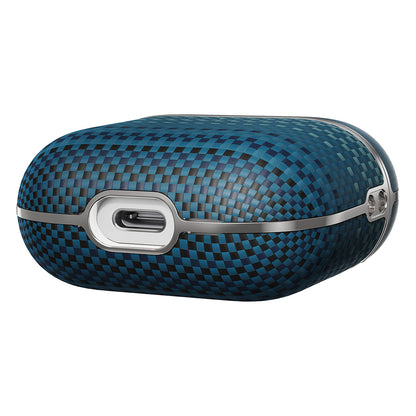 Airpods Pro 2 Kılıf Aramid Fiber Pitaka Tactile Woven Sunset-Moonrise Serisi Sunset Kılıf