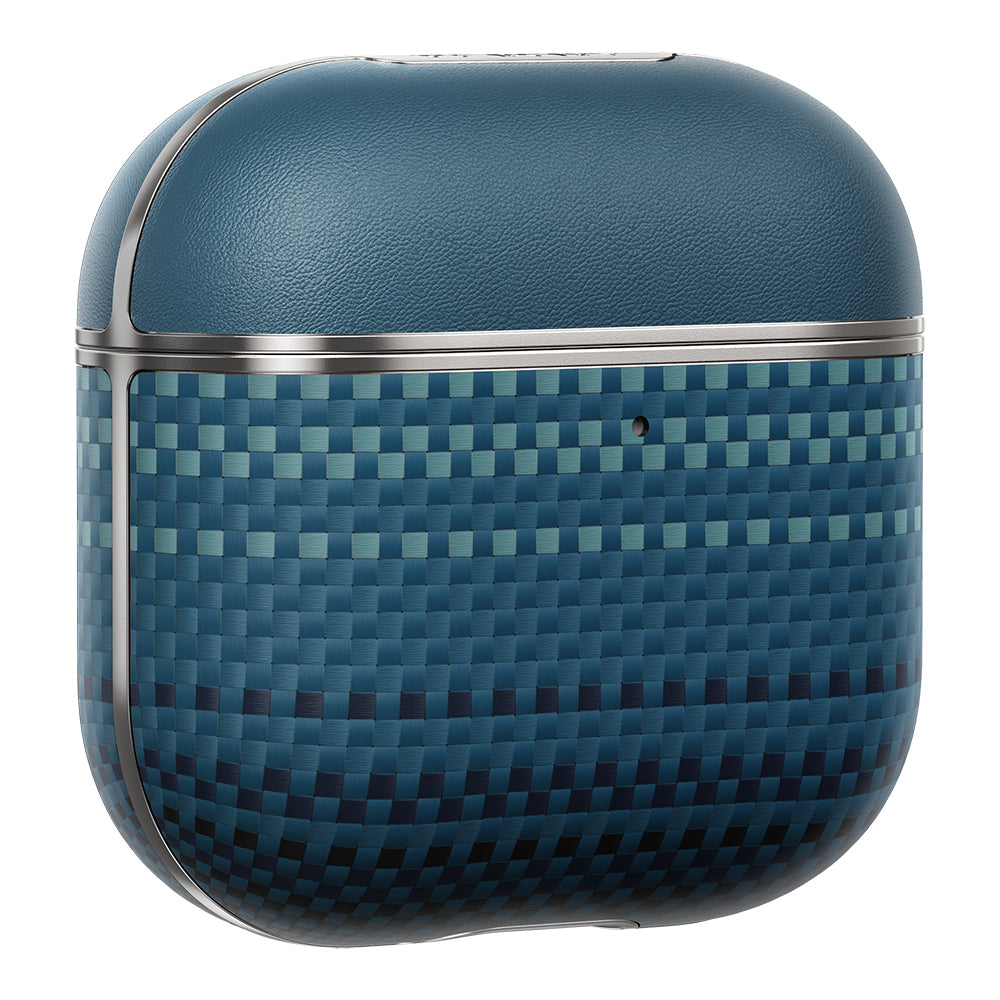 Airpods Pro 2 Kılıf Aramid Fiber Pitaka Tactile Woven Sunset-Moonrise Serisi Sunset Kılıf