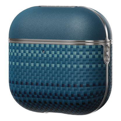 Airpods Pro 2 Kılıf Aramid Fiber Pitaka Tactile Woven Sunset-Moonrise Serisi Sunset Kılıf