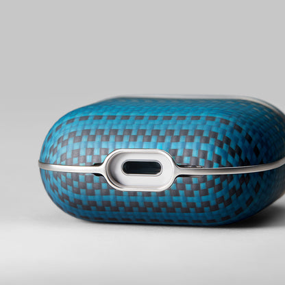Airpods Pro 2 Kılıf Aramid Fiber Pitaka Tactile Woven Sunset-Moonrise Serisi Sunset Kılıf