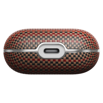 Airpods Pro 2 Kılıf Aramid Fiber Pitaka Tactile Woven Sunset-Moonrise Serisi Sunset Kılıf