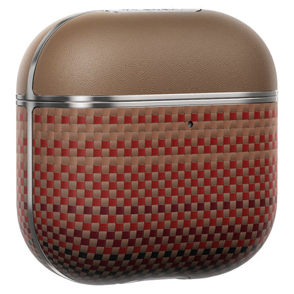 Airpods Pro 2 Kılıf Aramid Fiber Pitaka Tactile Woven Sunset-Moonrise Serisi Sunset Kılıf