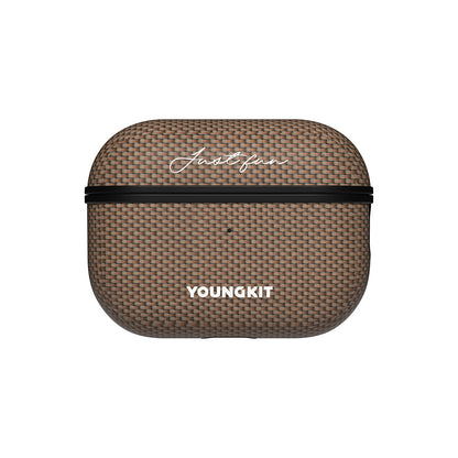 Airpods Pro 2 Kılıf M-safe Şarj Özellikli Aramid Fiber Youngkit 1500D Kevlar Extreme Wing Serisi Kılıf