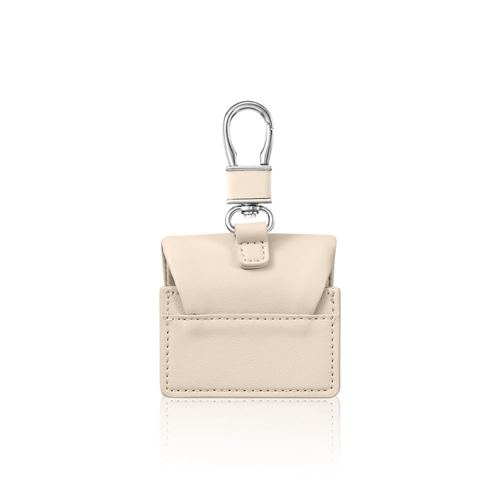 Airpods Pro 2 Kılıf PU Deri Çanta Tasarımlı Taşlı Pynana Sugar Cube Serisi Kılıf