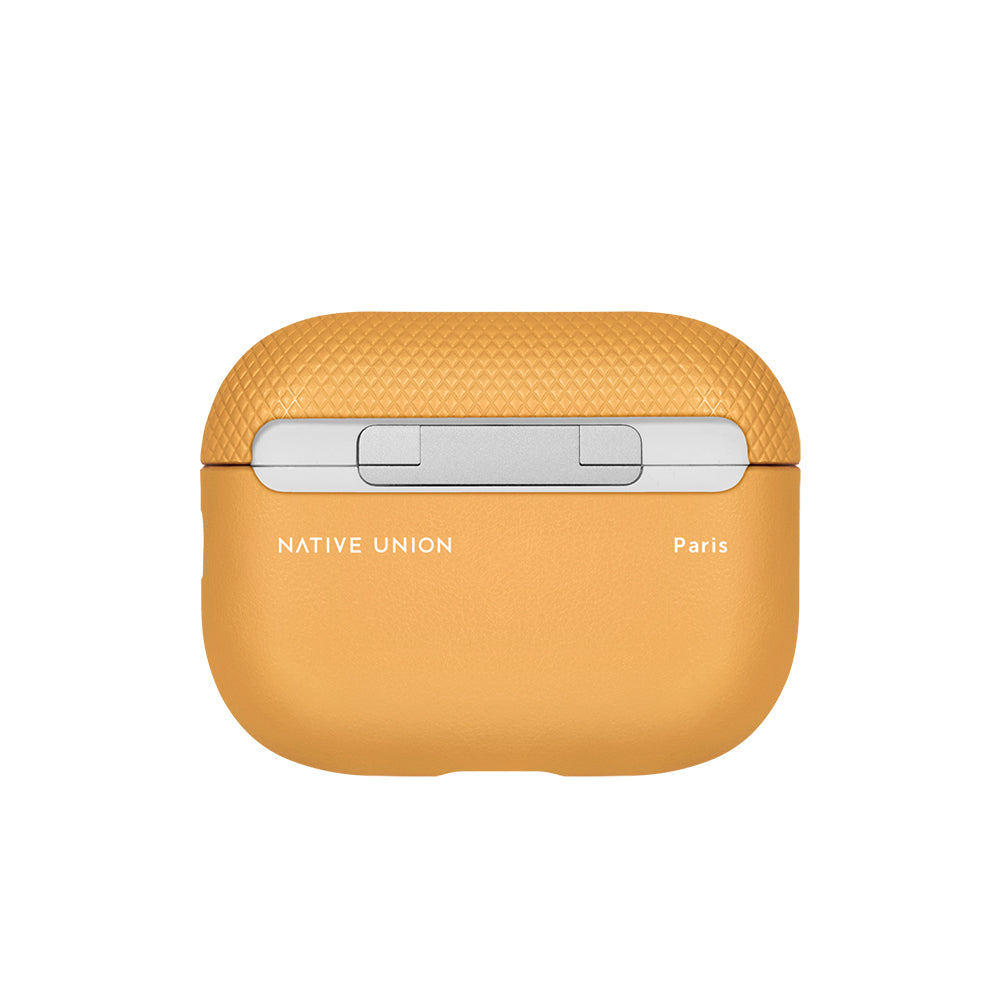 AirPods Pro 2 Kılıf Qi M-Safe Şarj Özellikli Native Union RE Classic Serisi Suni Deri Kılıf