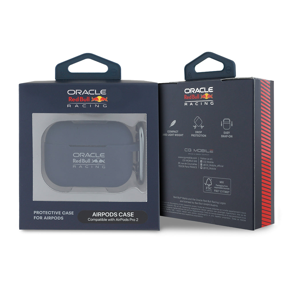 Airpods Pro 2 Kılıf Redbull Orijinal Lisanslı Baskı Logolu Askı Aparatlı Silikon Kılıf
