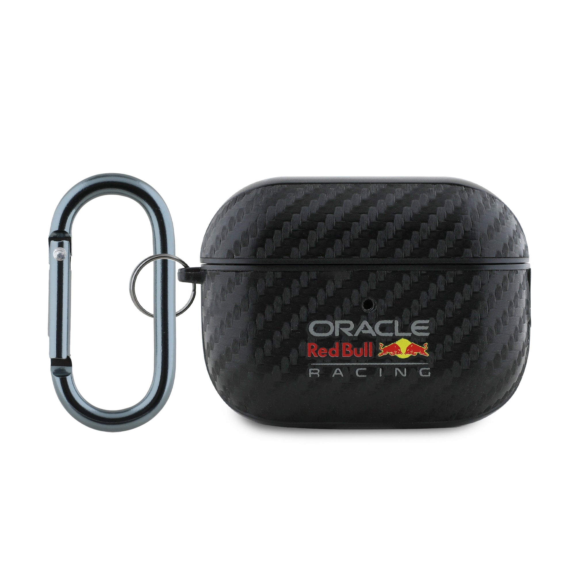 Airpods Pro 2 Kılıf Redbull Orijinal Lisanslı PU Karbon Fiber Tasarımlı Askı Aparatlı Kılıf