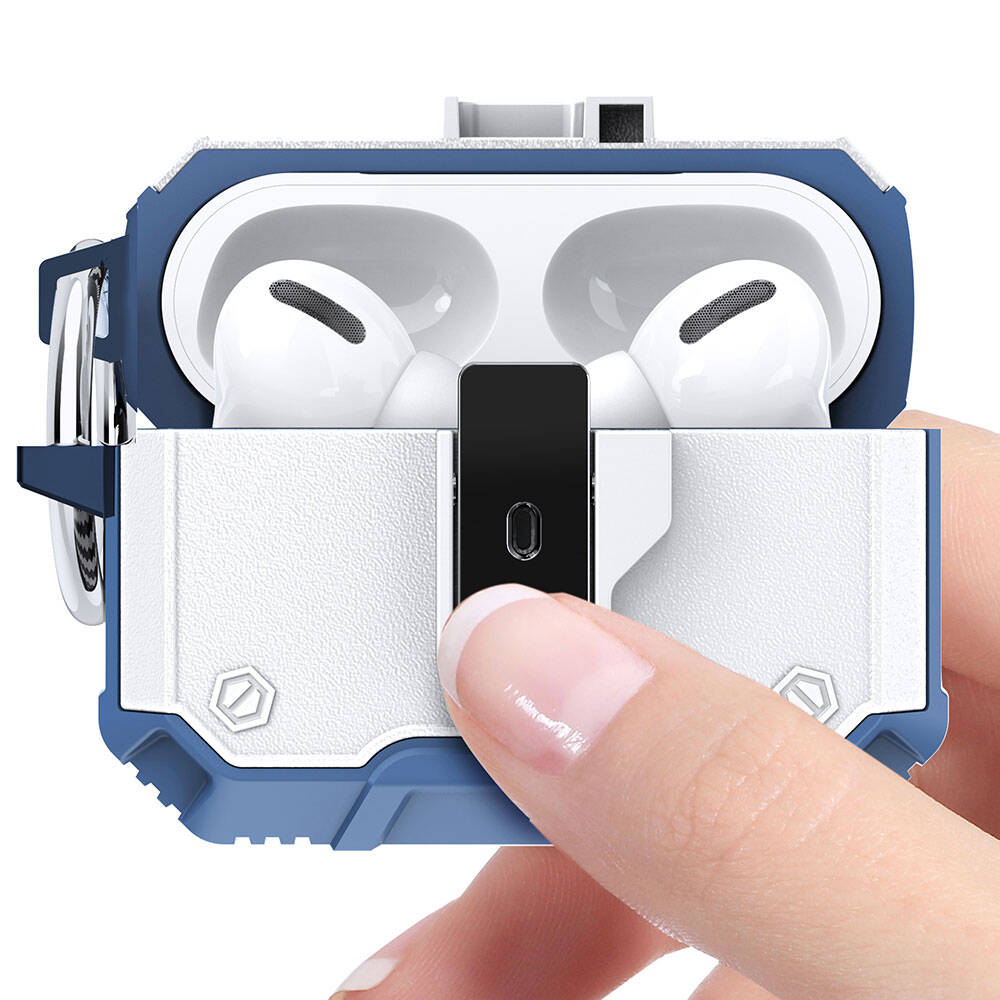 Airpods Pro 2 Zore Airbag 35 Darbelere Karşı Dayanıklı Düğmeli Kılıf