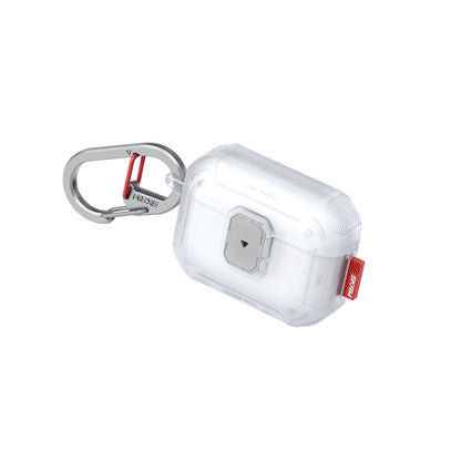 Airpods Pro 3 Kılıf Airbagli Yivli Köşe Kilit Tasarımlı 360 Derece Koruma Skinarma Mecha LE Kılıf