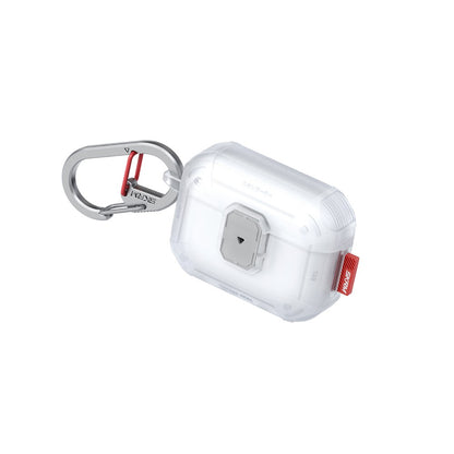 Airpods Pro 3 Kılıf Airbagli Yivli Köşe Kilit Tasarımlı 360 Derece Koruma Skinarma Mecha LE Kılıf