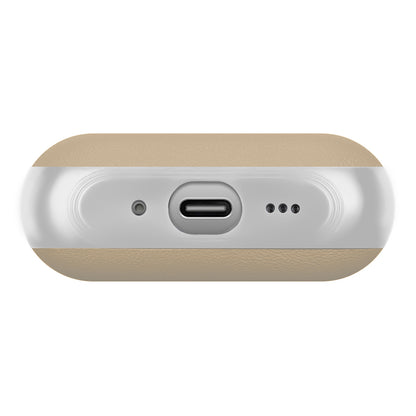 AirPods Pro 3 Kılıf M-Safe Şarj Özellikli Mutural Poying Serisi Deri Tasarımlı Kılıf