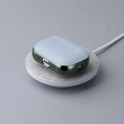 AirPods Pro 3 Kılıf M-Safe Şarj Özellikli Mutural Poying Serisi Deri Tasarımlı Kılıf