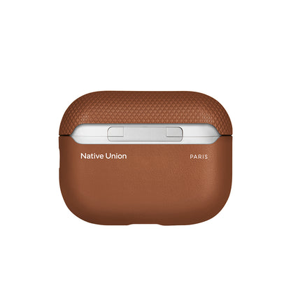 AirPods Pro 3 Kılıf Qi M-Safe Şarj Özellikli Native Union Classic Serisi Suni Deri Kılıf