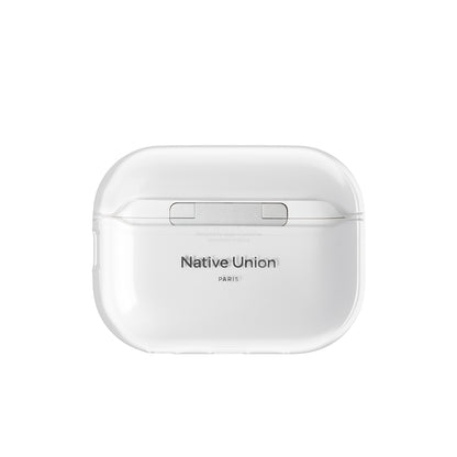 AirPods Pro 3 Kılıf Qi M-Safe Şarj Özellikli Native Union Clear Serisi Silikon Kılıf