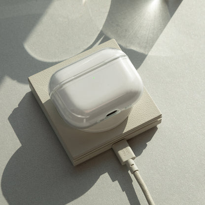 AirPods Pro 3 Kılıf Qi M-Safe Şarj Özellikli Native Union Clear Serisi Silikon Kılıf