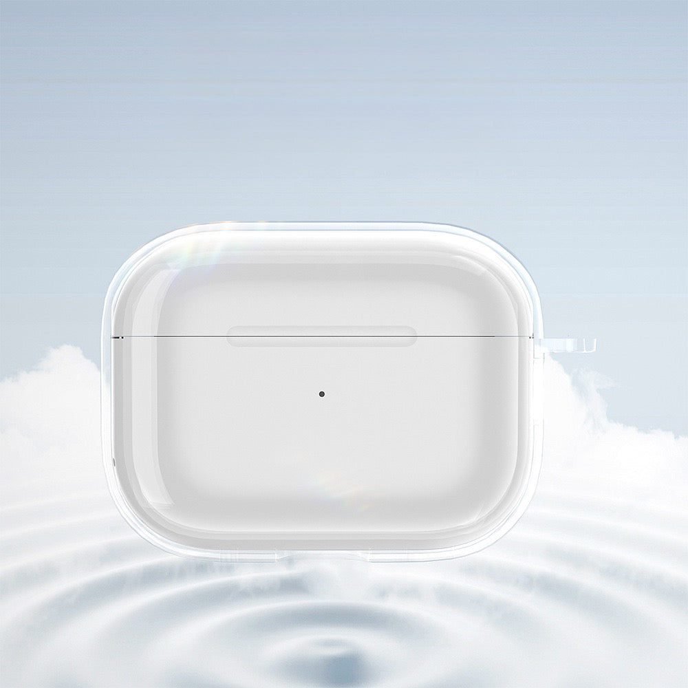 Airpods Pro 3 Kılıf Şeffaf Kristal Silikon Zore Airbag 14 Kılıf
