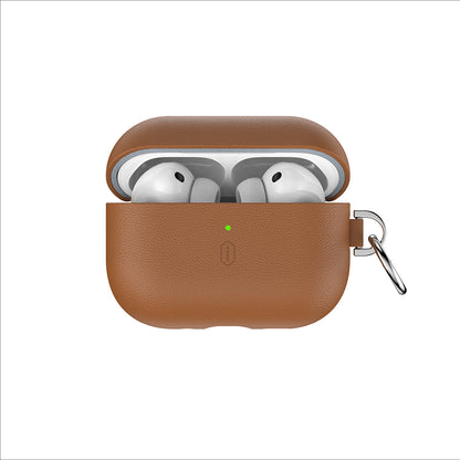 AirPods Pro 3 Wiwu HC-201 Parmak İzi Bırakmayan Deri Kılıf