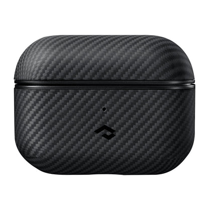 Airpods Pro Kılıf 600D Aramid Fiber Pitaka Classic Serisi Black-Grey Twill Kılıf