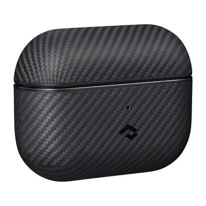 Airpods Pro Kılıf 600D Aramid Fiber Pitaka Classic Serisi Black-Grey Twill Kılıf