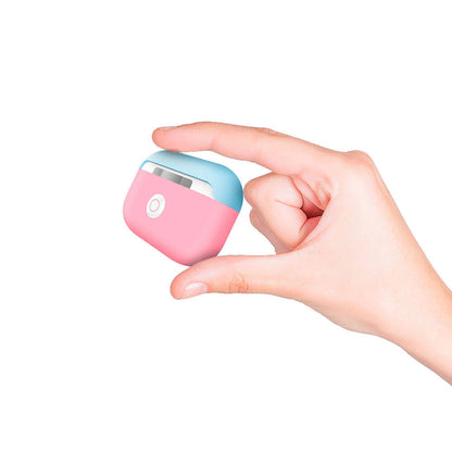 Airpods Pro Kılıf Boyun Askılı Parlayan Düğmeli Lisanslı Switcheasy Colors Silikon Kılıf