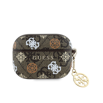 Airpods Pro Kılıf Guess Orijinal Lisanslı 4G Desenli Yazı Logolu Peony Kılıf