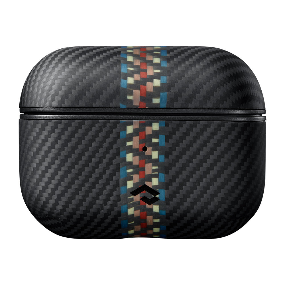 Airpods Pro Kılıf M-safe Şarj Özellikli 600D Aramid Fiber Pitaka Orchestra Serisi Rhapsody Kılıf