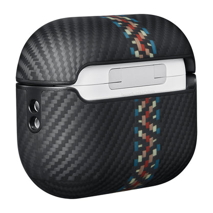 Airpods Pro Kılıf M-safe Şarj Özellikli 600D Aramid Fiber Pitaka Orchestra Serisi Rhapsody Kılıf