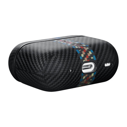 Airpods Pro Kılıf M-safe Şarj Özellikli 600D Aramid Fiber Pitaka Orchestra Serisi Rhapsody Kılıf