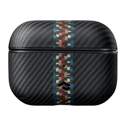 Airpods Pro Kılıf M-safe Şarj Özellikli 600D Aramid Fiber Pitaka Orchestra Serisi Rhapsody Kılıf