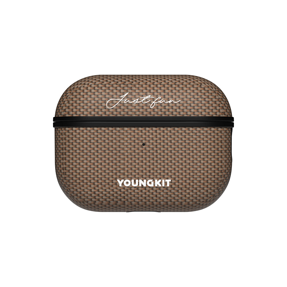 Airpods Pro Kılıf M-safe Şarj Özellikli Aramid Fiber Youngkit 1500D Kevlar Extreme Wing Serisi Kılıf