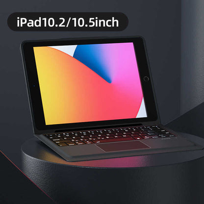 iPad 10.2 2021 (9.Nesil) Benks Multifunctional Kablosuz Klavyeli Kılıf