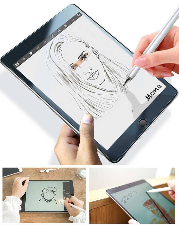 iPad 10.2 2021 (9.Nesil) Kağıt Hisli Wiwu iPaper Like Tablet Ekran Koruyucu