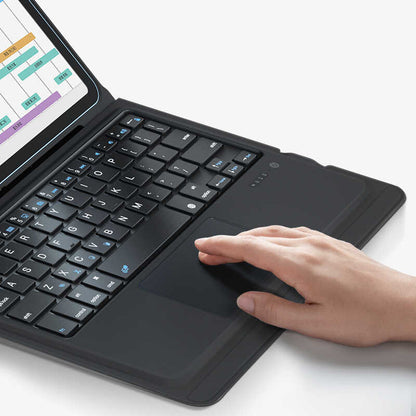 iPad 10.2 (8.Nesil) Benks Multifunctional Kablosuz Klavyeli Kılıf