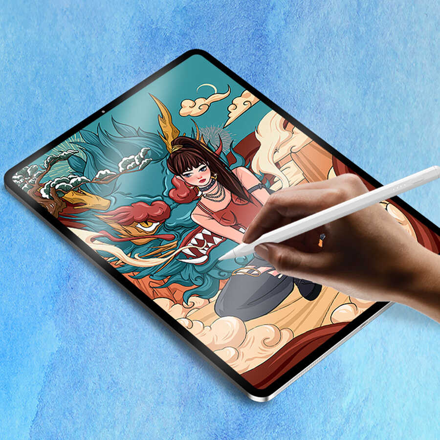iPad 10.2 (8.Nesil) Wiwu Removable Mıknatıslı Ekran Koruyucu