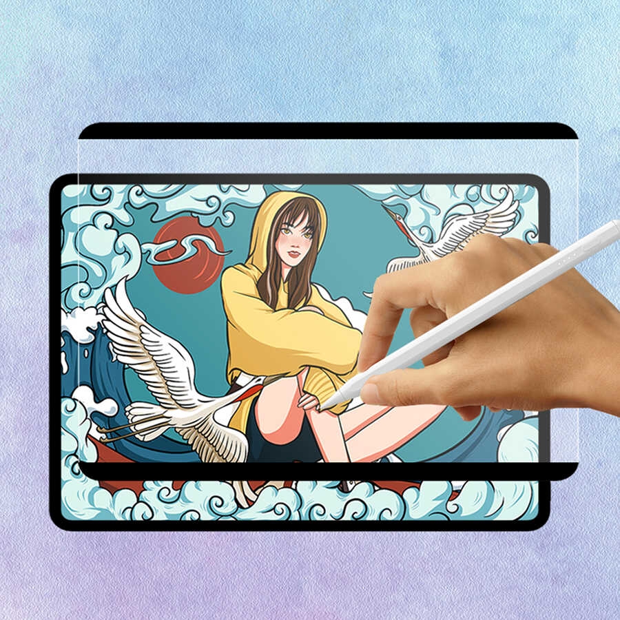 iPad 10.2 (8.Nesil) Wiwu Removable Mıknatıslı Ekran Koruyucu