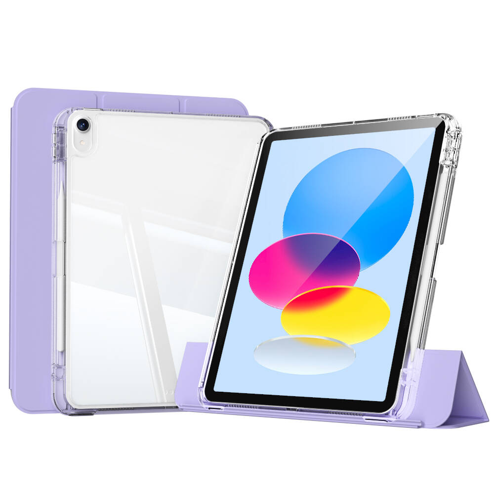 iPad 10.9 2022 (10.Nesil) Kılıf Magnetik Ayrılabilen Airbagli Zore Sliding Tablet Kılıfı