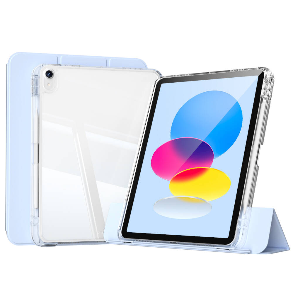 iPad 10.9 2022 (10.Nesil) Kılıf Magnetik Ayrılabilen Airbagli Zore Sliding Tablet Kılıfı