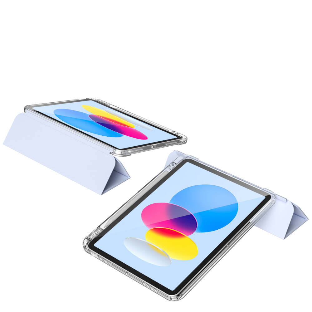 iPad 10.9 2022 (10.Nesil) Kılıf Magnetik Ayrılabilen Airbagli Zore Sliding Tablet Kılıfı