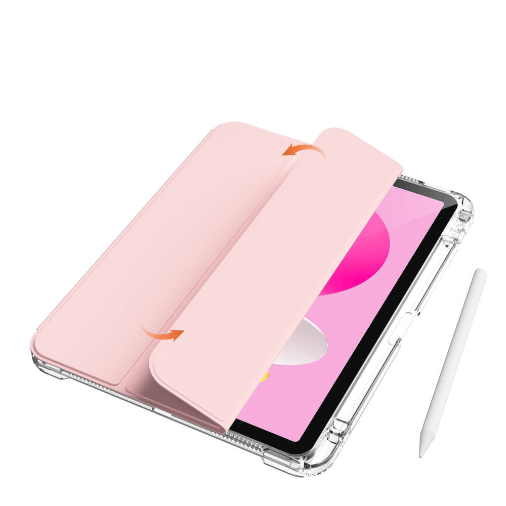 iPad 10.9 2022 (10.Nesil) Kılıf Magnetik Ayrılabilen Airbagli Zore Sliding Tablet Kılıfı