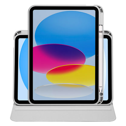 iPad 10.9 2022 (10.Nesil) Kılıf Zore Termik Kalem Bölmeli Dönebilen Standlı Kılıf