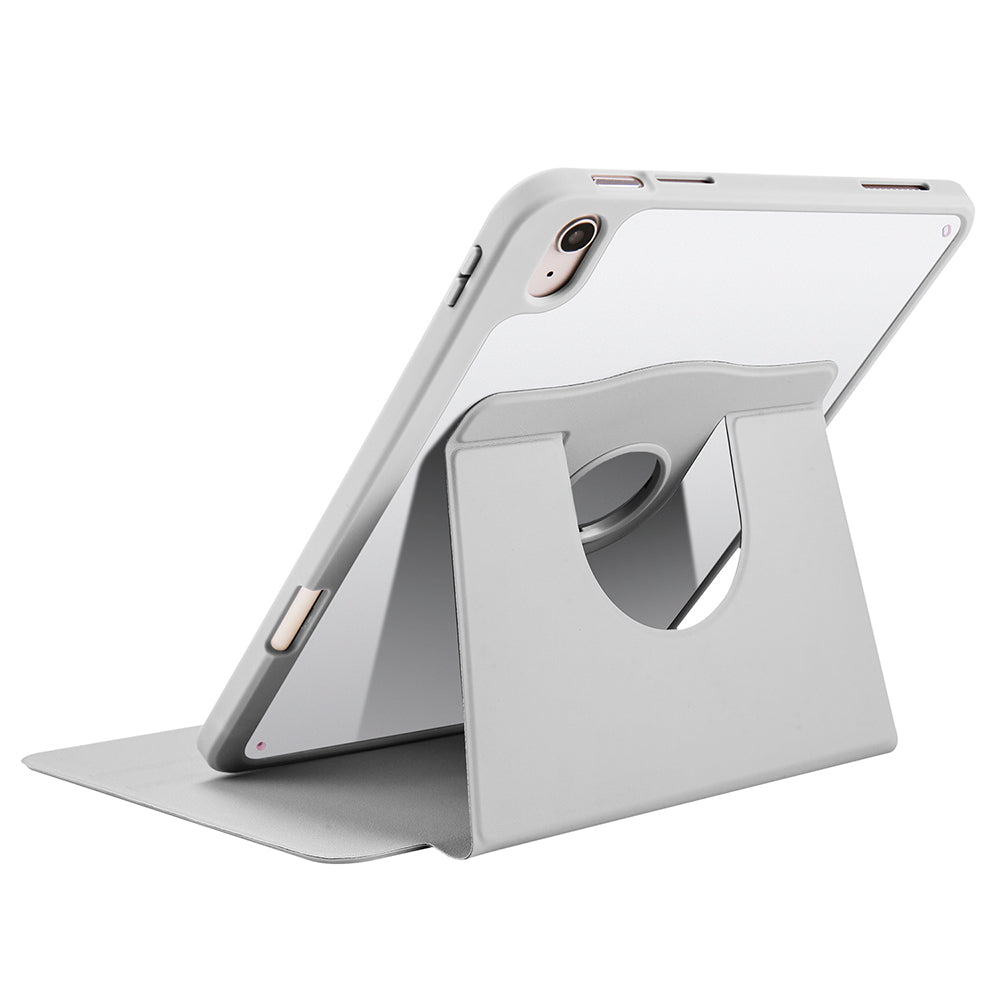 iPad 10.9 2022 (10.Nesil) Kılıf Zore Termik Kalem Bölmeli Dönebilen Standlı Kılıf
