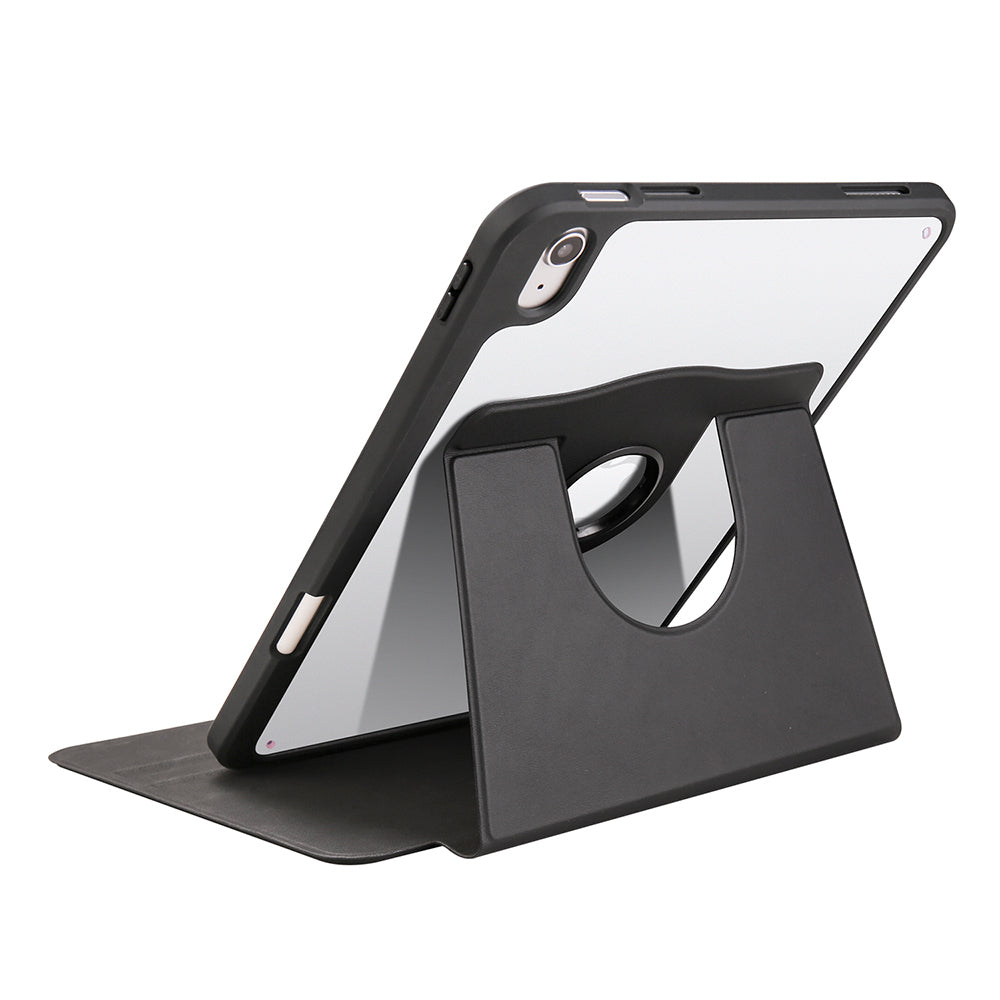 iPad 10.9 2022 (10.Nesil) Kılıf Zore Termik Kalem Bölmeli Dönebilen Standlı Kılıf