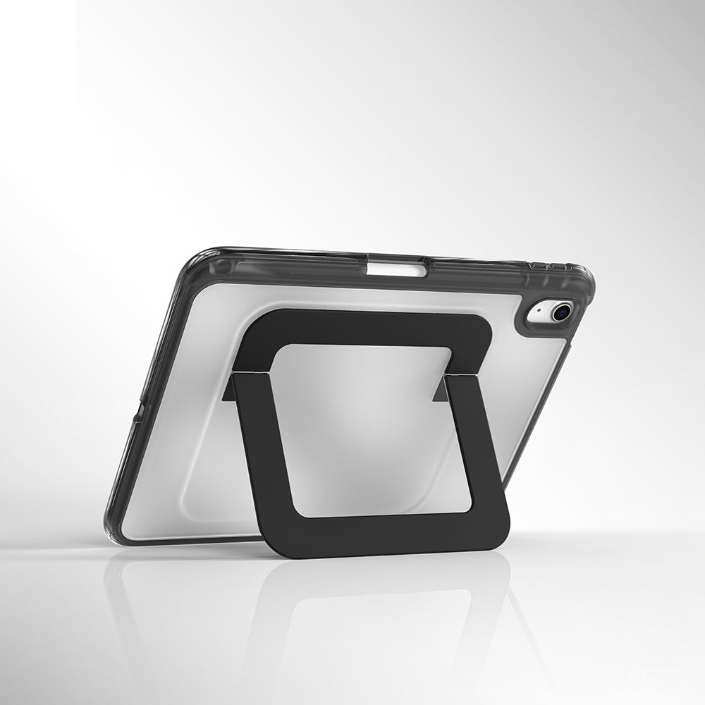 iPad 10.9 2022 (10.Nesil) Mutural AeroShield Serisi Kalem Bölmeli Airbag Tasarımlı Standlı Tablet Kılıfı