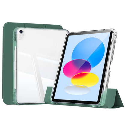 iPad 11.Nesil 2025 Kılıf Magnetik Ayrılabilen Airbagli Zore Sliding Tablet Kılıfı